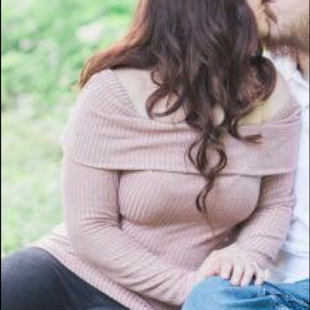 Charlotte Russe off the shoulder top